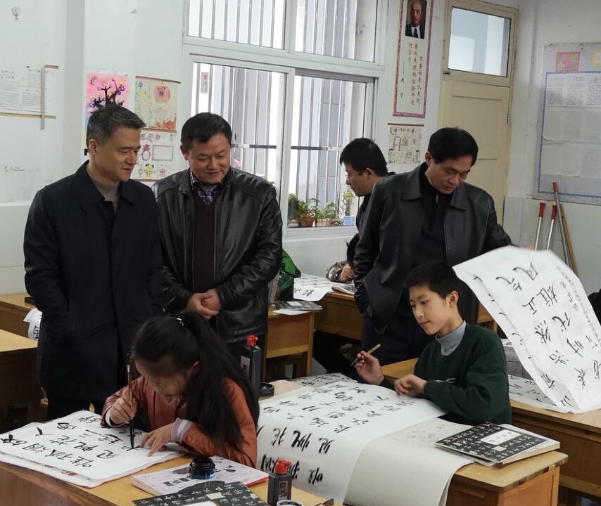 2018年全市“安美杯”中小学生书法（写字）比赛成功举行